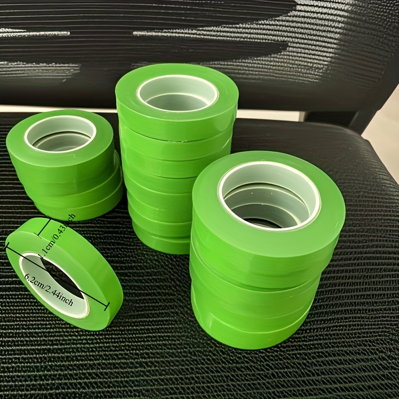TEMU 20 Rolls Of Durable Green Plant Ties - Ideal For Fixing Grapes, Tomatoes, And Branches - Garden Support Tool Accessories (for And Tomatoes)