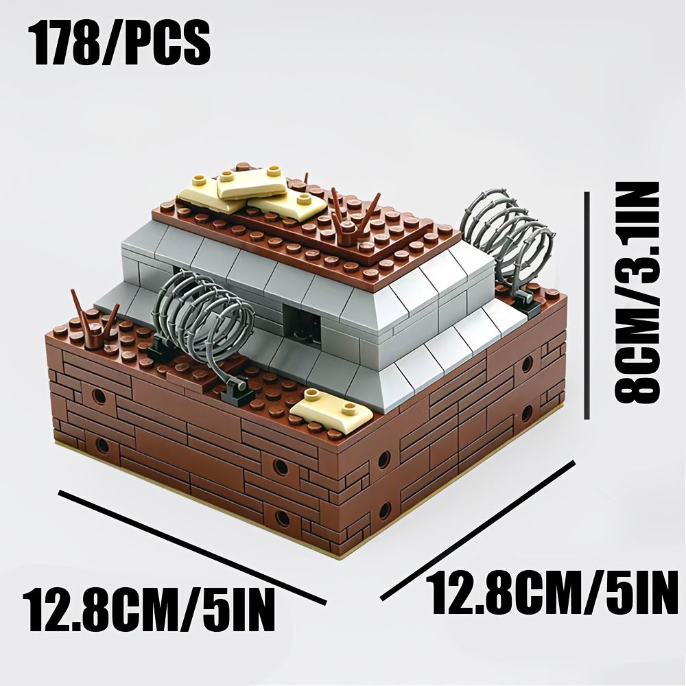 Creative Trench Block Base Model Assembly Toy