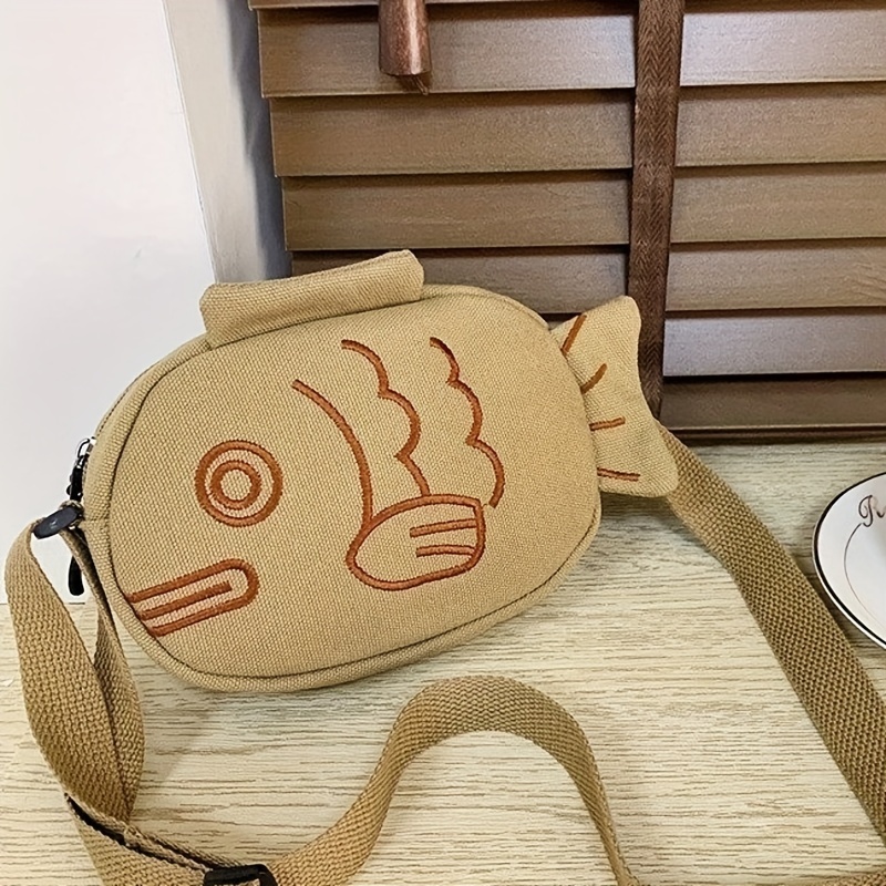 Mini Fish Shaped Novelty Bag, Cute Cartoon Crossbody Bag, Women's Kawaii Handbag, Shoulder Bag & Purse,$3.19,No Pattern,None,Temu