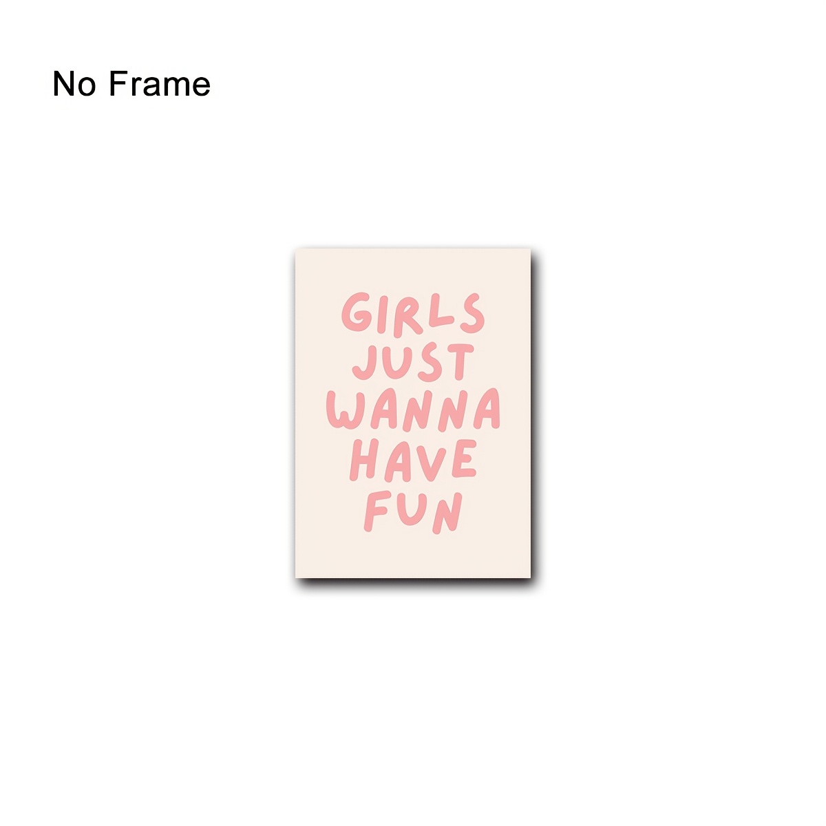 2d Flat, 2d Flat, 1pc/set Girls Quote Poster, Girl Room Wall Art, Girl Bedroom Prints, Playroom Wall Decor, Girls Room Decor, Pink Decor, Girls Room Quote, Home Decor Living Room, Wall Decor, No Frame