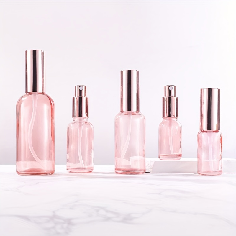 

Bouteille de Pulvérisation Dorée Rose avec Verre Rose - , BPA, Parfum pour les Soins Personnels & le Nettoyage de