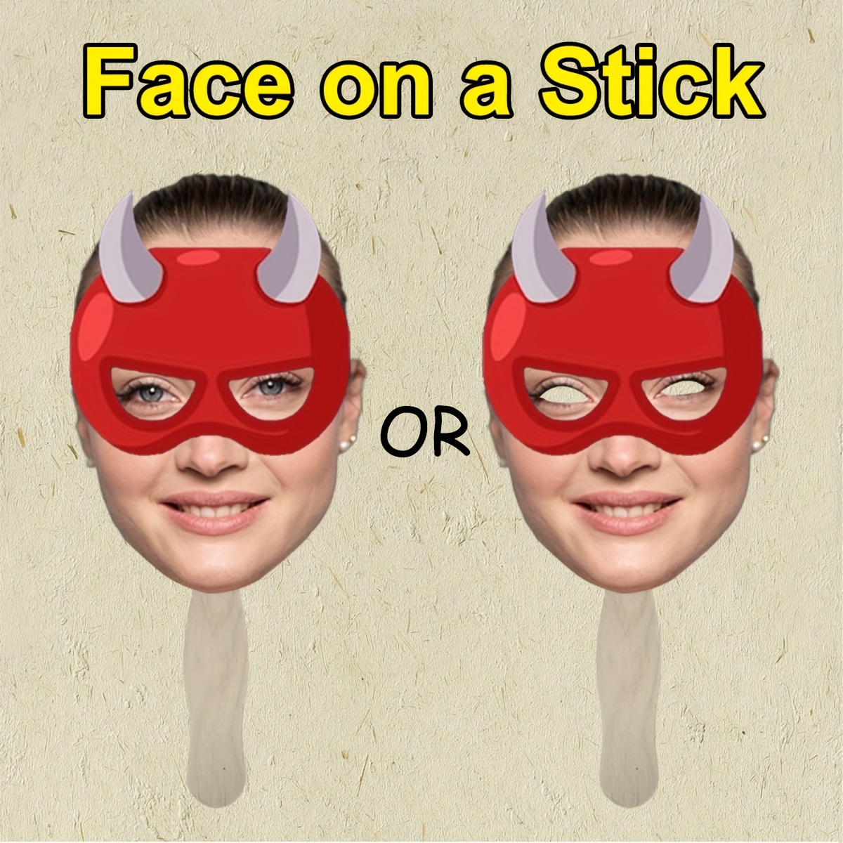 Leder-Halloween-Maske, Vollgesichtsmaske, Atmungsaktiv, Verstellbar, Für Erwachsene Unisex