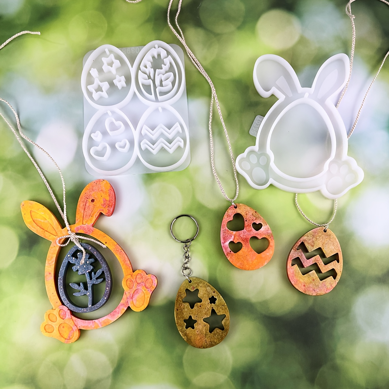 

Easter Diy Kit - & Egg For Casting, Pendant Hanging And