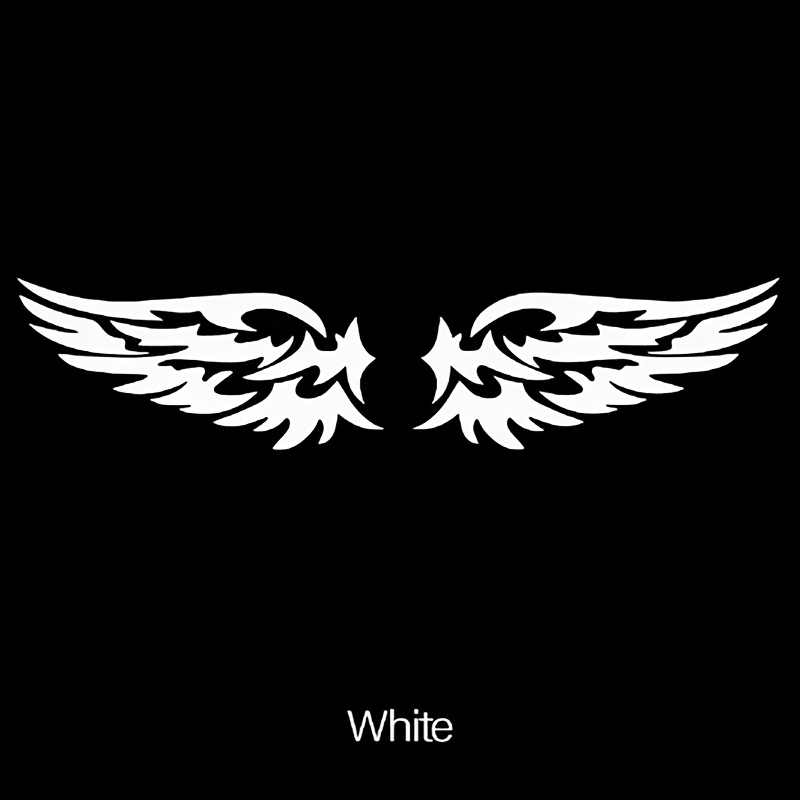 Pair of Wings Car Rearview Mirror Stickers