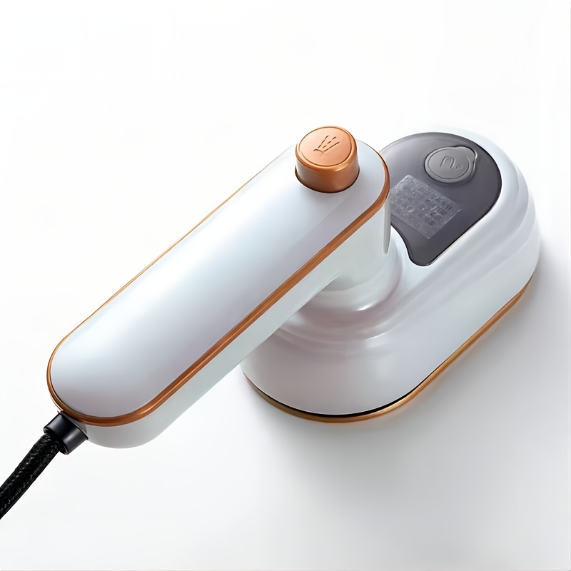 Portable Handheld Iron (eu Plug) - Mini Iron, 180° Foldable Iron, Lightweight, Battery-free, Rapid Heating, Supports Wet And Dry Ironing, , Perfect For Business Travel/home/university