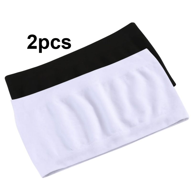 TEMU 2pcs/ 3pcs Soutiens-gorge élastiques bretelles et fil pour femmes à . Non rembourrés, polyvalents, superposables, respirants, couleur unie,