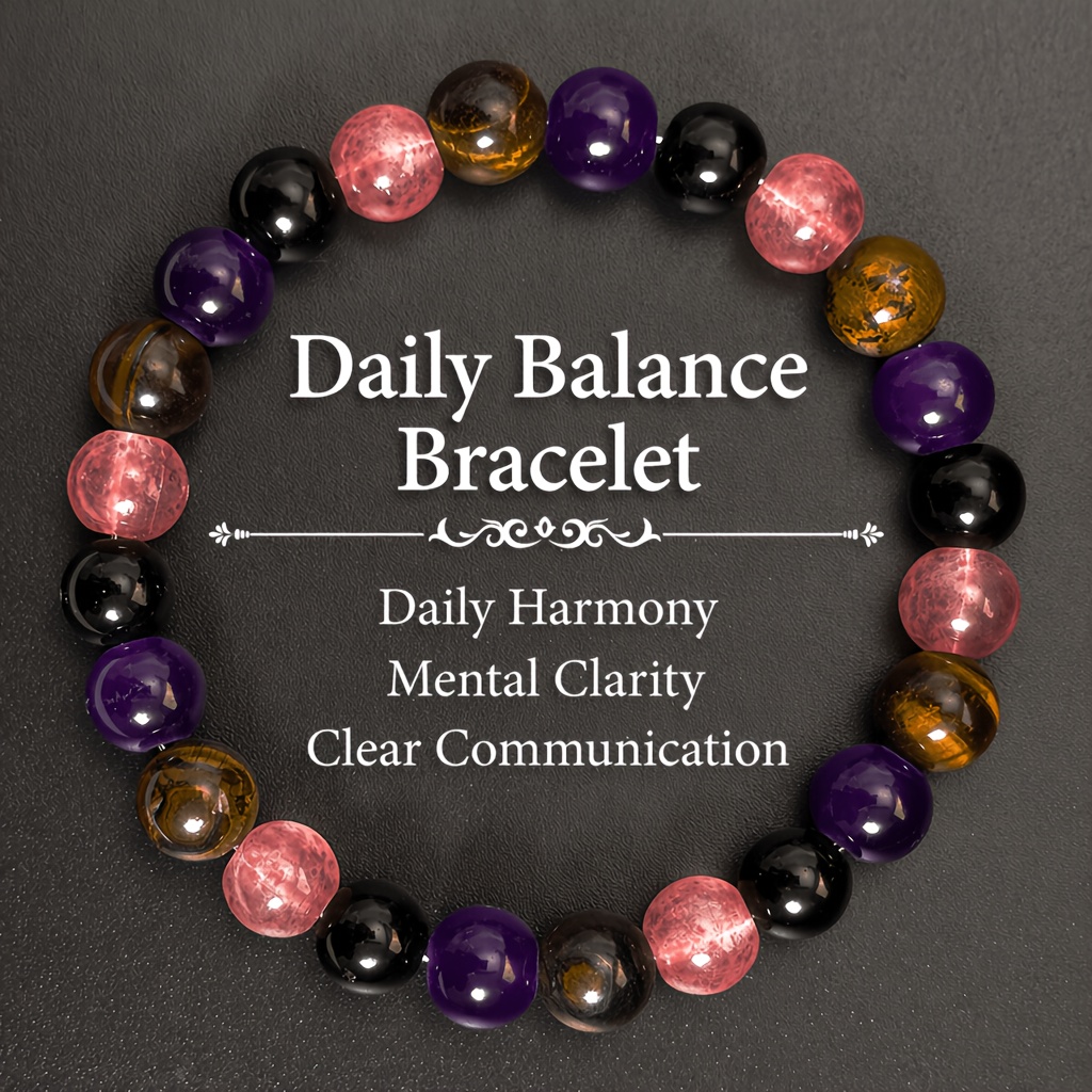 This Artisanal Bracelet, Made With Eye Stones, Is Perfect For Anyone, Of Gender. A Stylish And Chic Beaded Accessory That Encourages And A Great Gift For Any Occasion, Fitting For Season