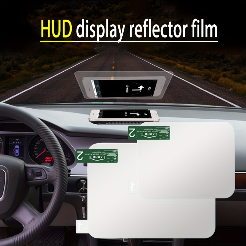 Hud Head Display Reflective Film Car Navigation Ghosting Temu
