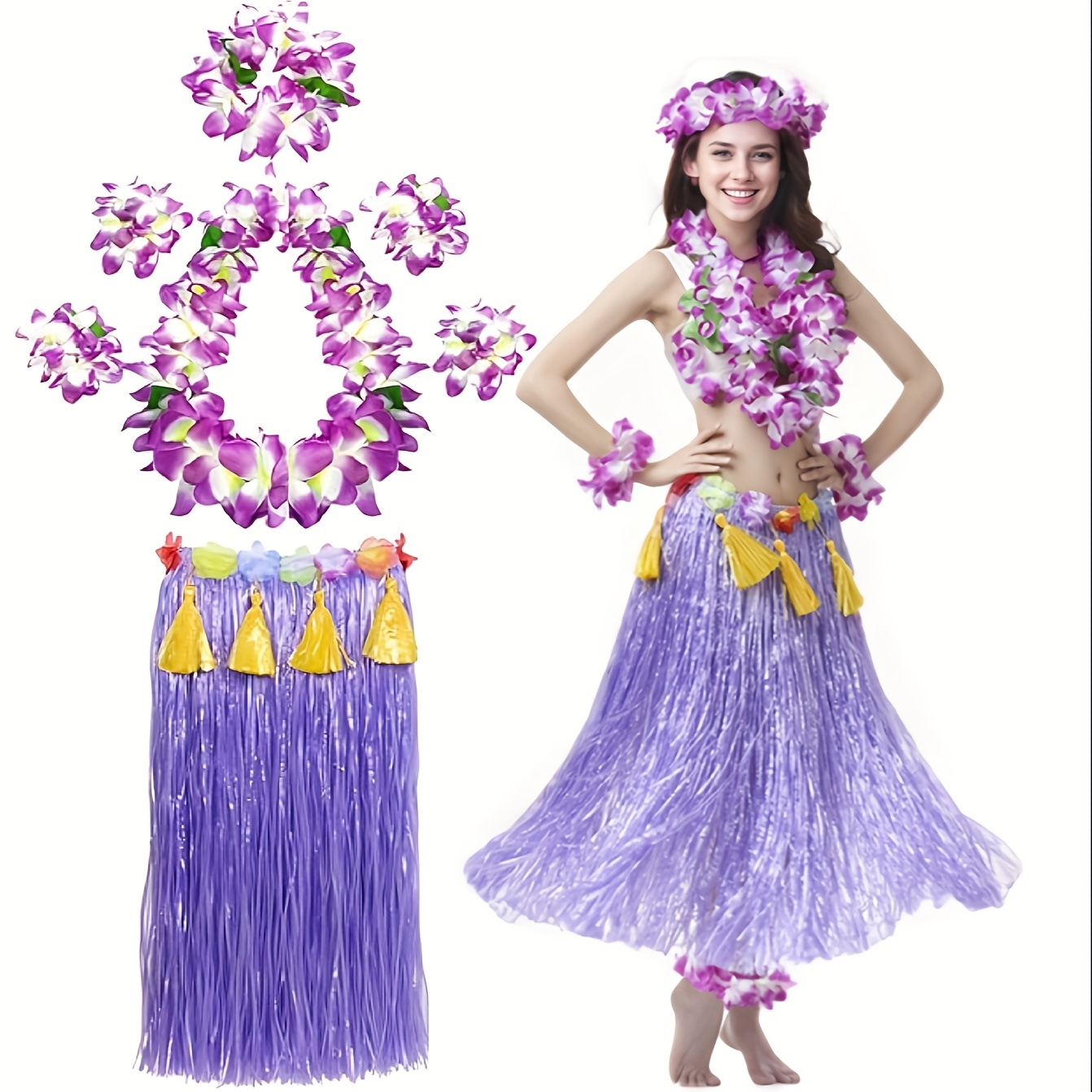 Hawaii Vestiti Hawaiani Amazon Tropical Tema Hawaiano Vestiti