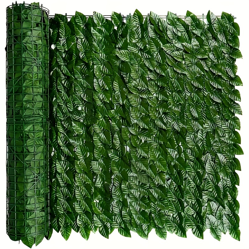 Artificial Ivy Privacy Fence Screen, Artificial Ivy Hedge, Expandable Privacy Fence, Wedding Decor, Decorative Fence For Outdoor Garden, 1pc