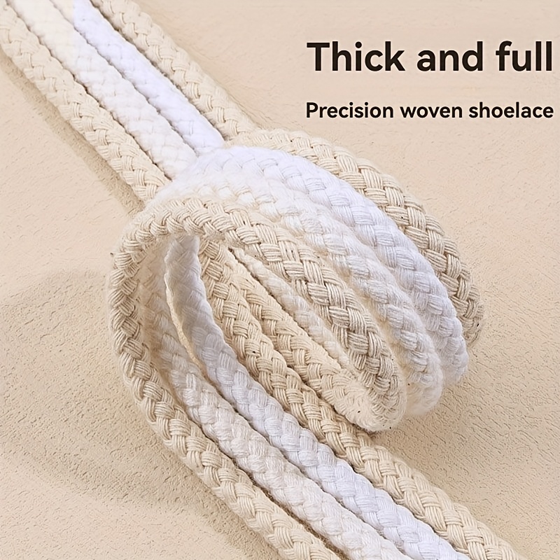 Un Par de Cordones Redondos Engrosados para Zapatos de 140 cm Adecuados  para Agujeros en Zapatillas Negras y Blancas Samurái para Hombres y  Mujeres,