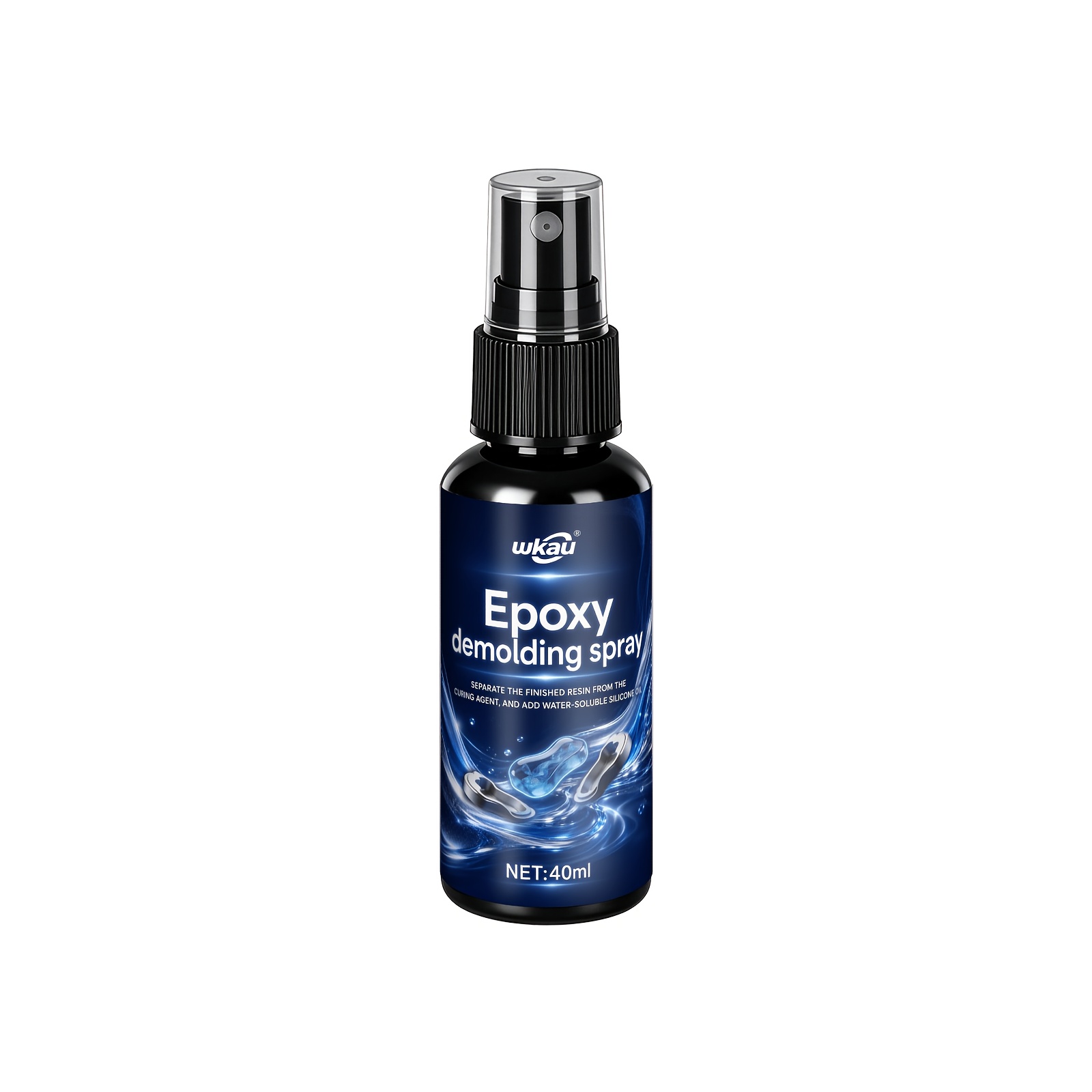 TEMU Epoxy Resin Mold Release Agent - Quick Release & Bubble-reducing Mold Care, For Soap Rubber Concrete & Candle Molds, Dries In For Smooth