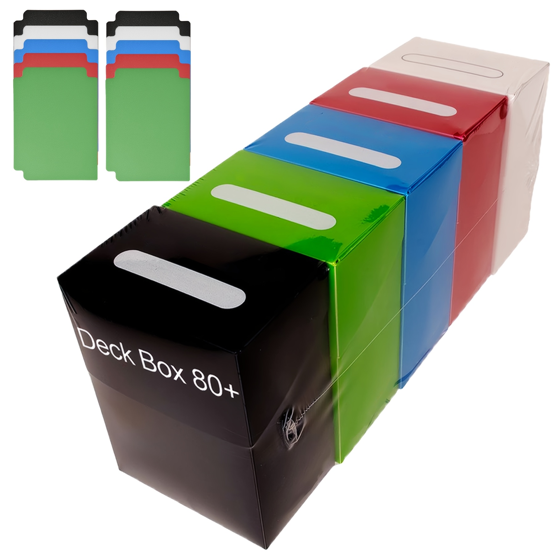 Five Standard Card Deck Boxes Come with Ten Dividers of * Color