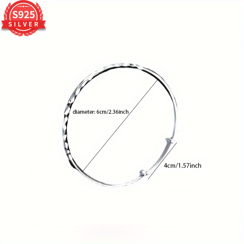 925 Sterling Silver Adjustable Bracelet with 18K Gold Plating