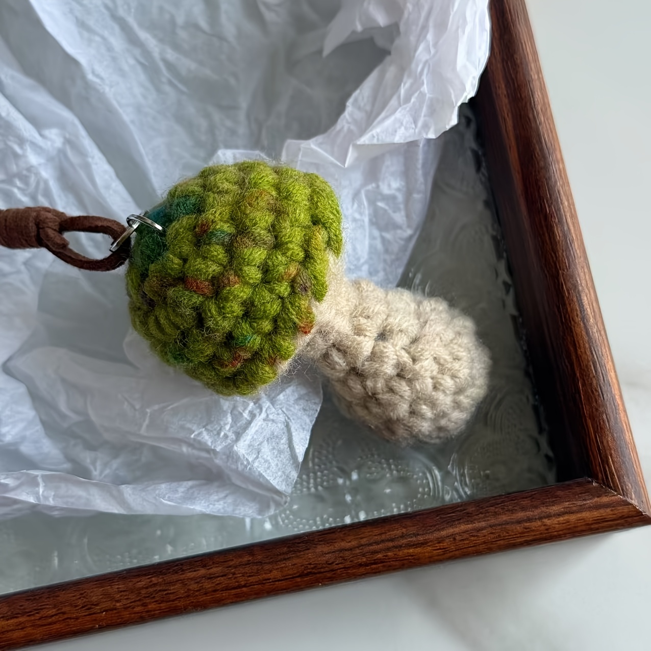 Image of Mushroom Ornament, Style Mushroom Pendant, Perfect For Bags, Backpacks, Car Hanging And Home Decor, Ideal Decorative Gift For Valentine's Day And Parties