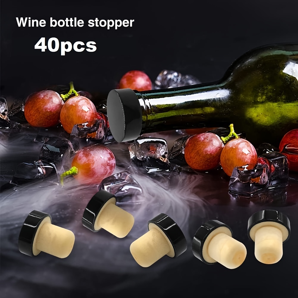 Cork Stoppers Wooden Tapered Wine Bottle Cork Plugs - Temu