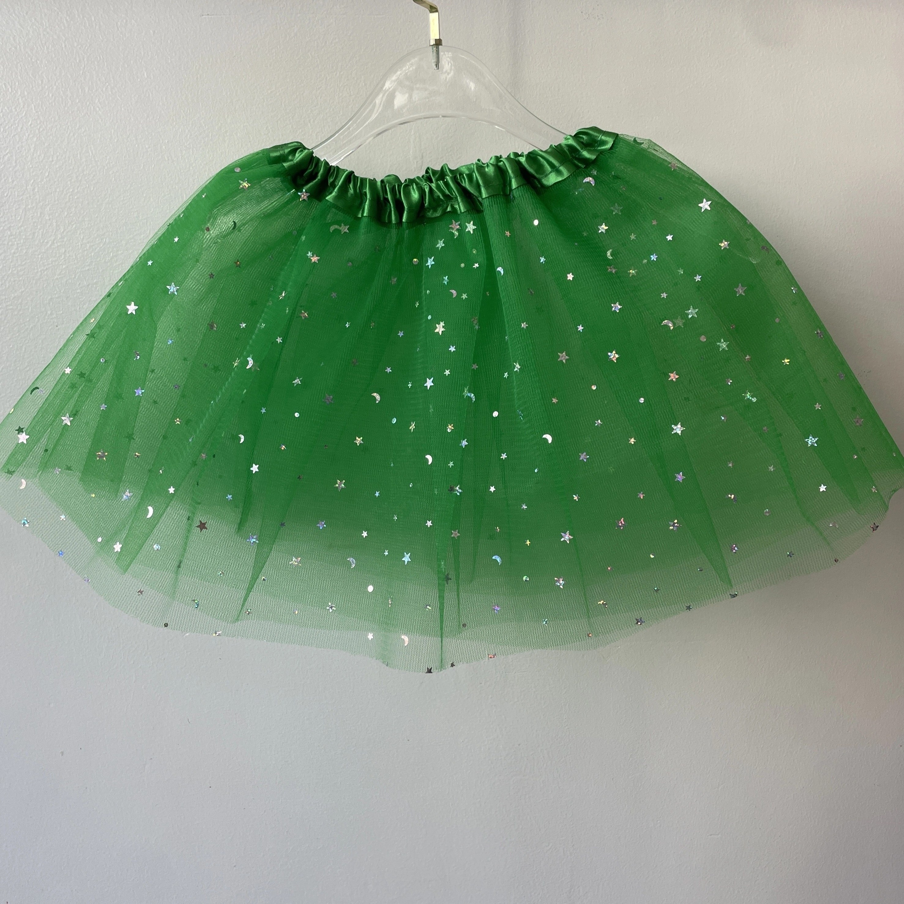 

's Dress With Sequins Of Moon, Stars And , Net Half Skirt, Princess Half Skirt, Short Skirt For And Carnival, From