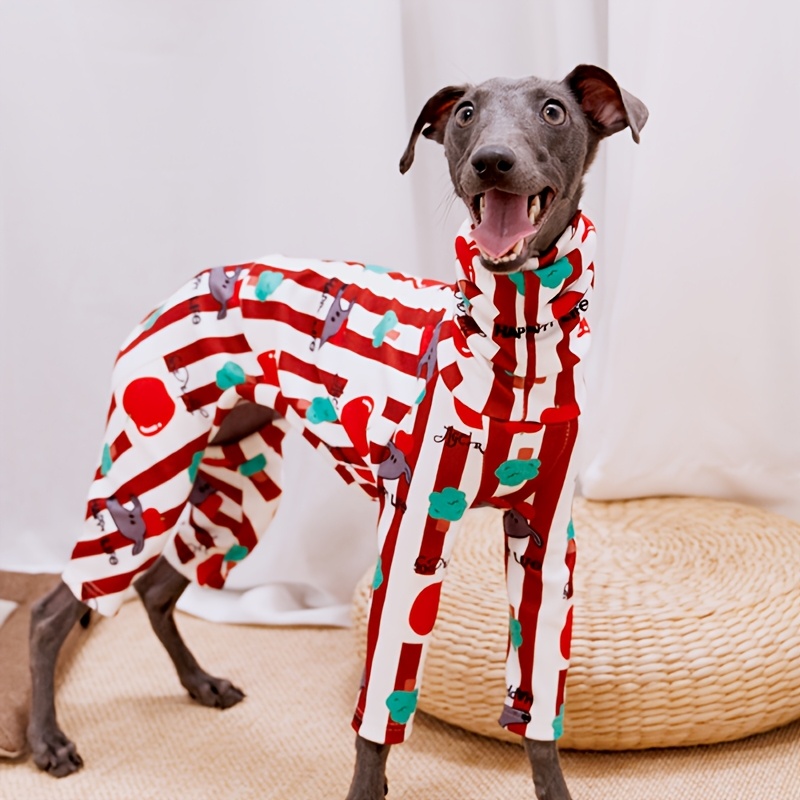 Dog Onesie Christmas Pajamas With Dogs On Them Dog Onesie Rudolph
