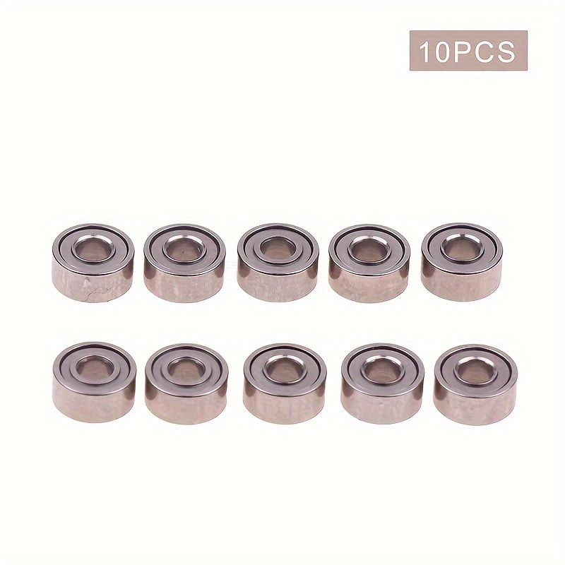 

10pcs 682zz Miniature Ball Bearings - 2mm Id, 5mm Od, 2.3mm Width - Double Shielded Deep Groove P0 Precision Bearing Steel