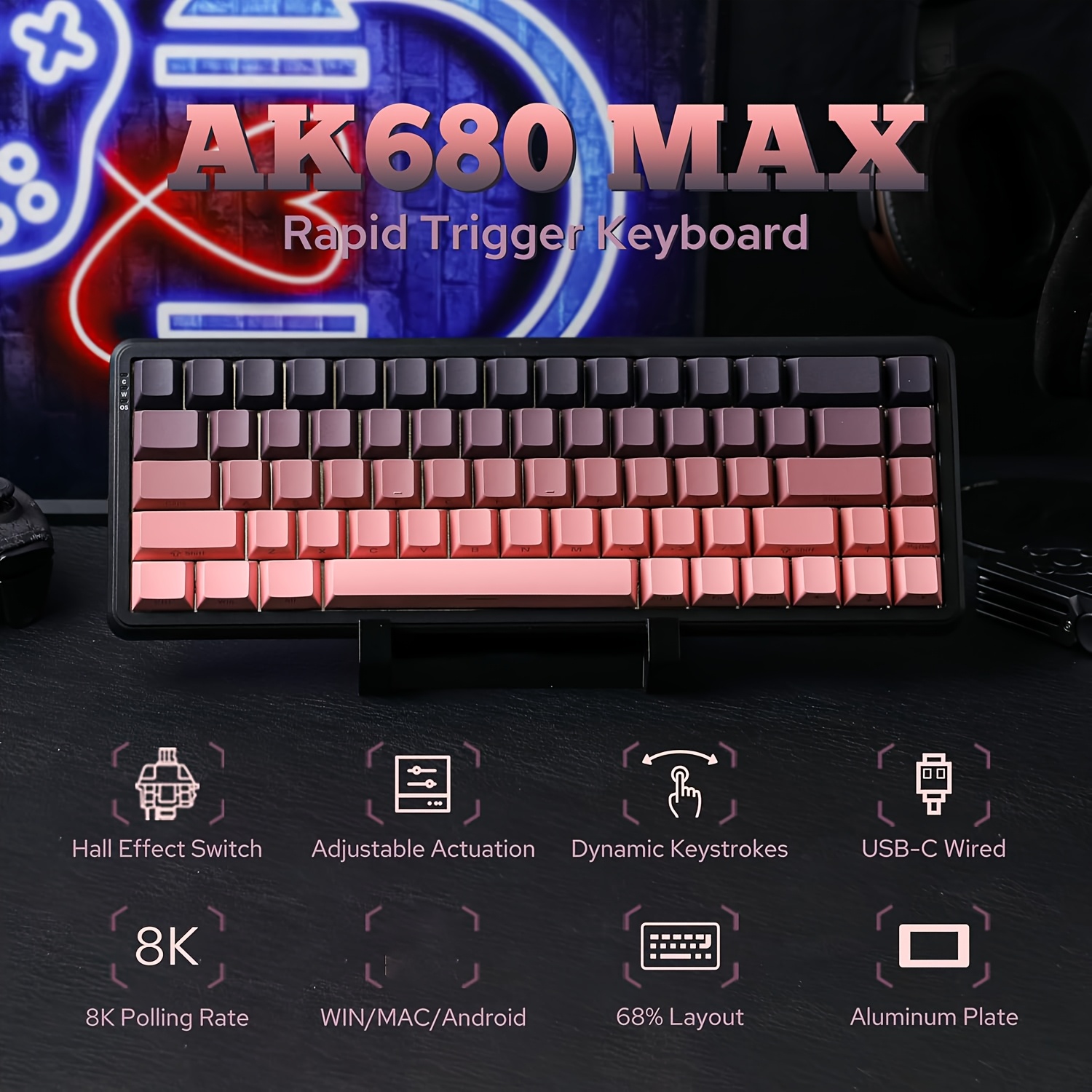 ak680max wired hall magnetic switch mechanical - Temu