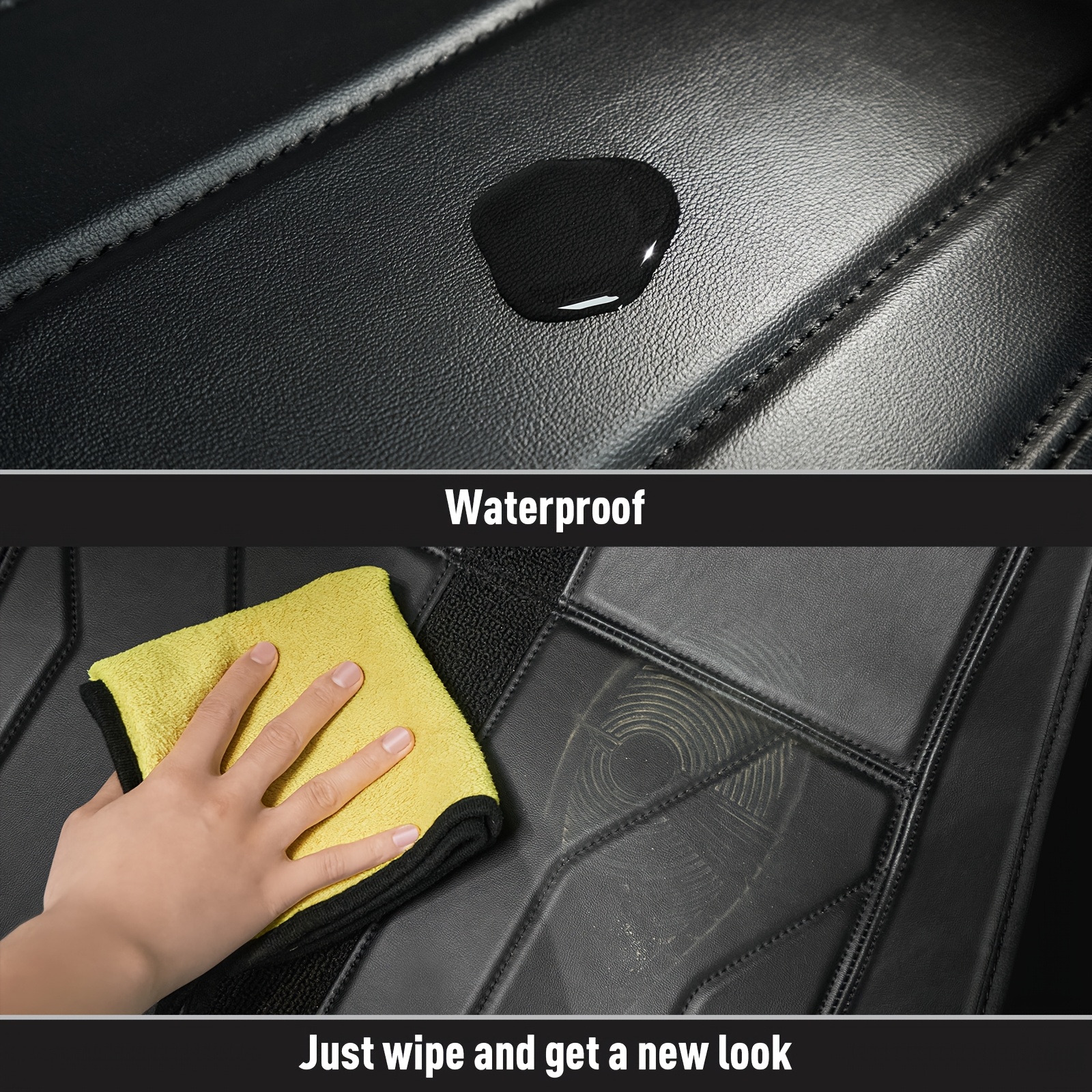 WeatherTech Tapis De Sol Pour Mazda CX-5 2ème Gen 2017-2023 - Beige, 1ère Et 2ème Rangée - Protection Totale