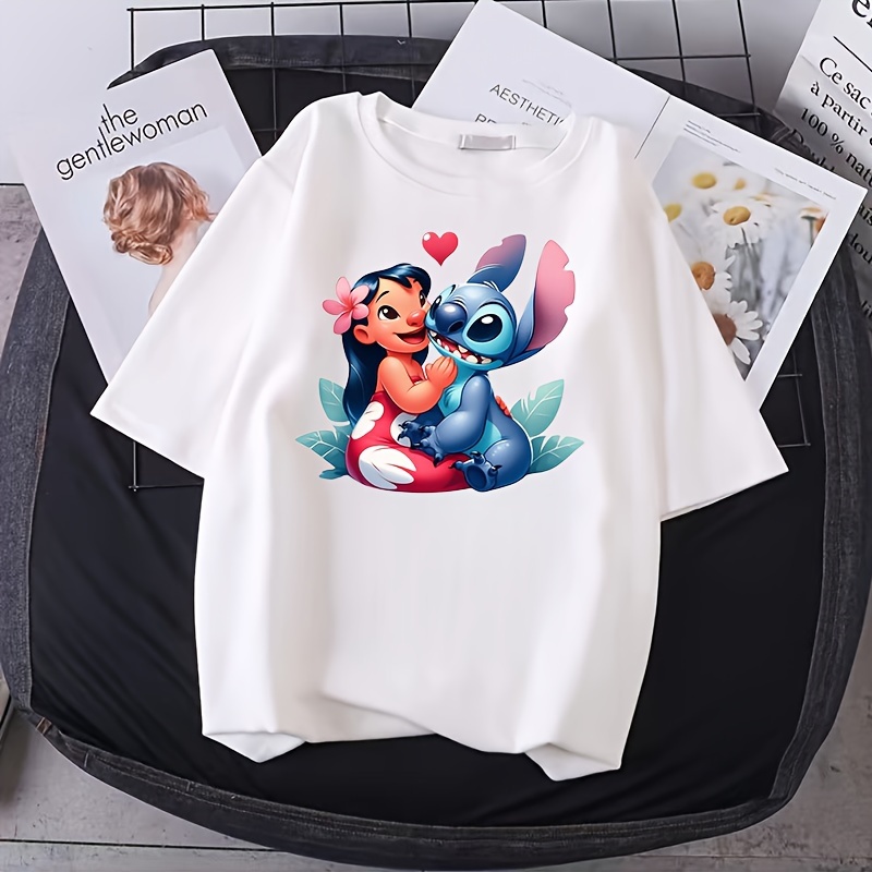 

Stitch Cute Cartoon Iron-on Heat Transfer Stickers T-shirt Iron-on Patches Colorful Design Heat Tran Sticker Decals Clothing Pillow Covers Jackets Backpack Decoration Diy Supplies