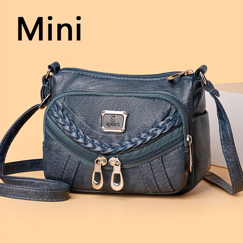 [mother's Day Gift] Premium Trendy Fashion Versatile Mini Shoulder Bag Crossbody Bag, Niche Design Handbag For Women, Very Practical, Adjustable Strap, Zipper Closure