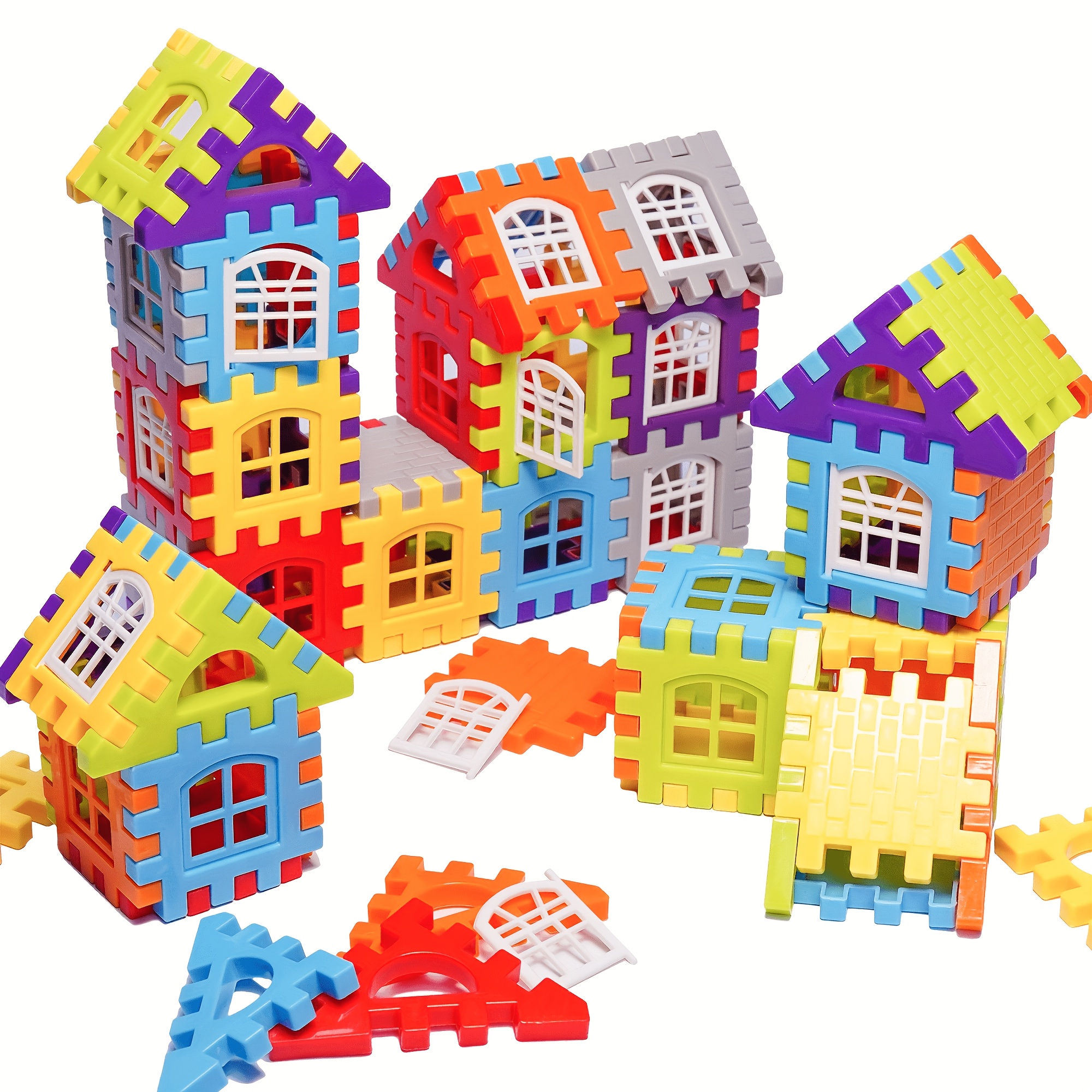 interlocking building blocks sold on Temu Australia