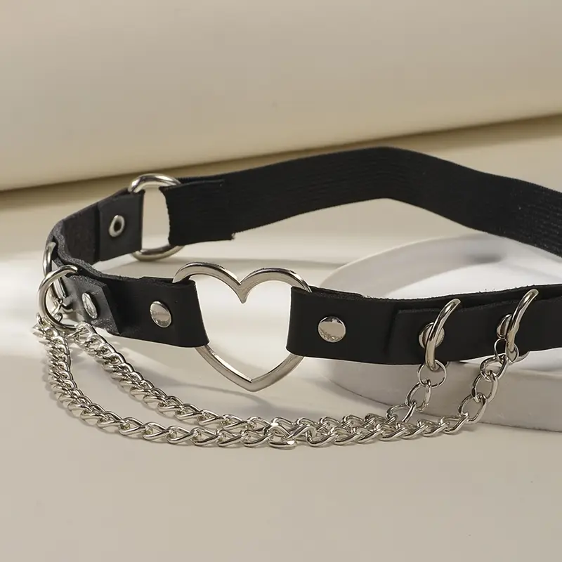love chain strap chain leg garter belt elastic rock - Temu Mauritius love chain strap chain leg garter belt elastic rock - Temu Mauritius