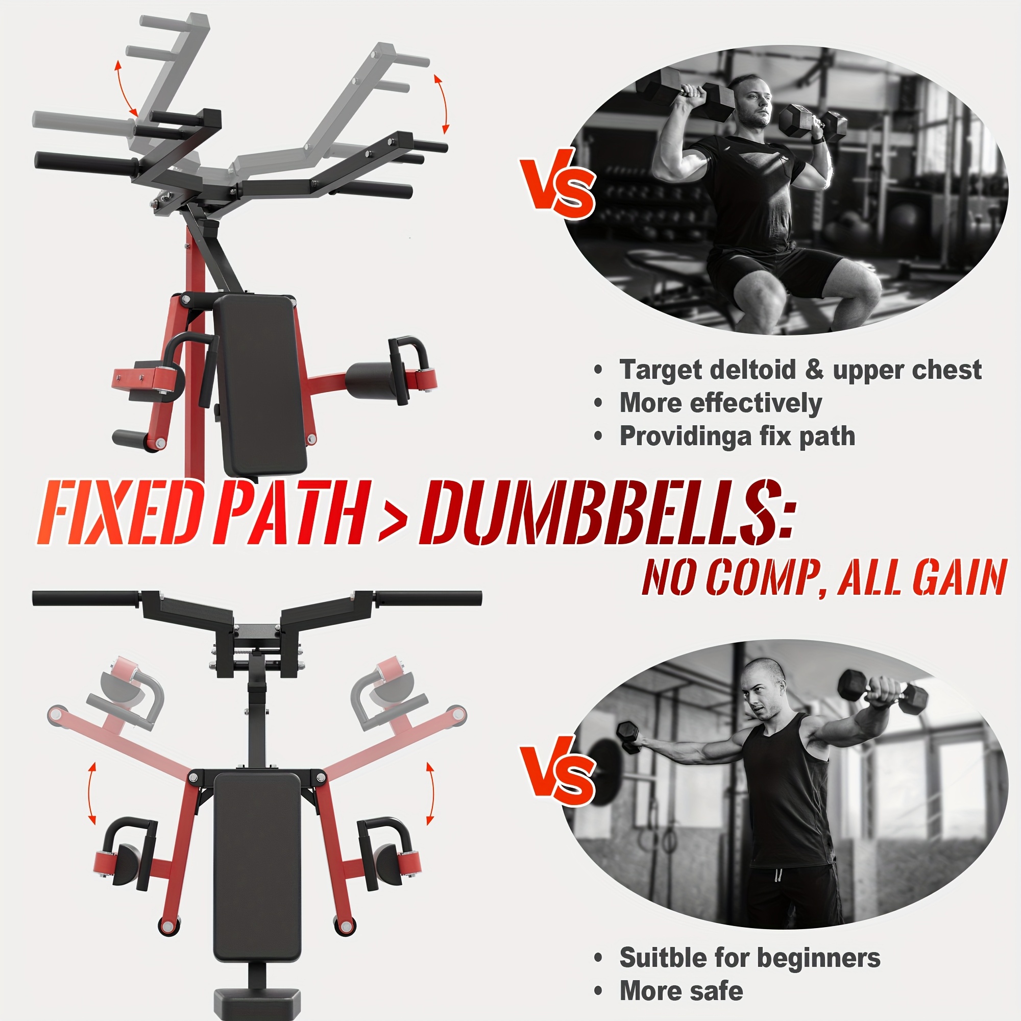Body Workout Upper Chest Workout Machine In Shoulder Press