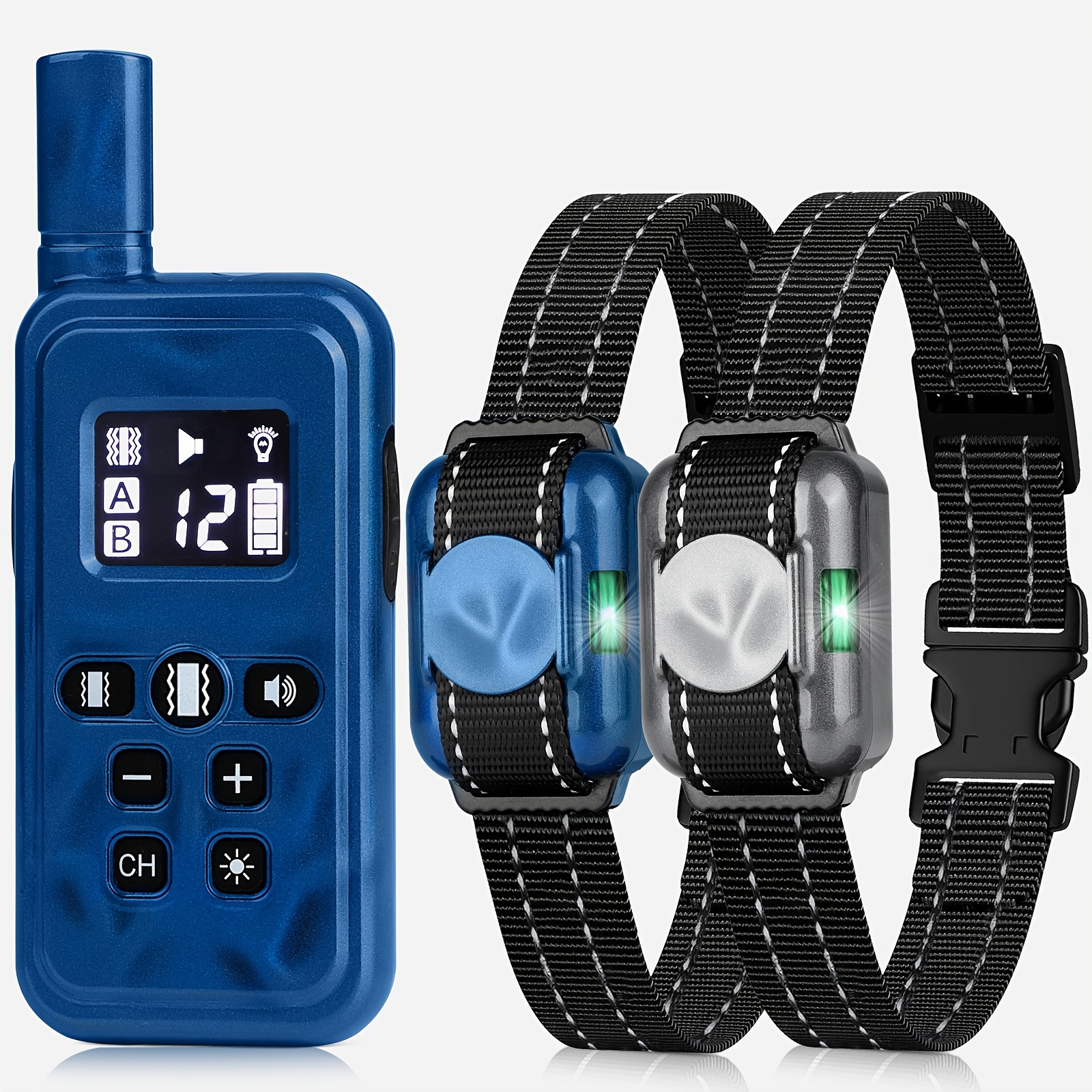 dog training collar with remote   remote   trainer waterproof dog training device anti barking device dog training supplies with remote for 5 120 lbs all breeds 0