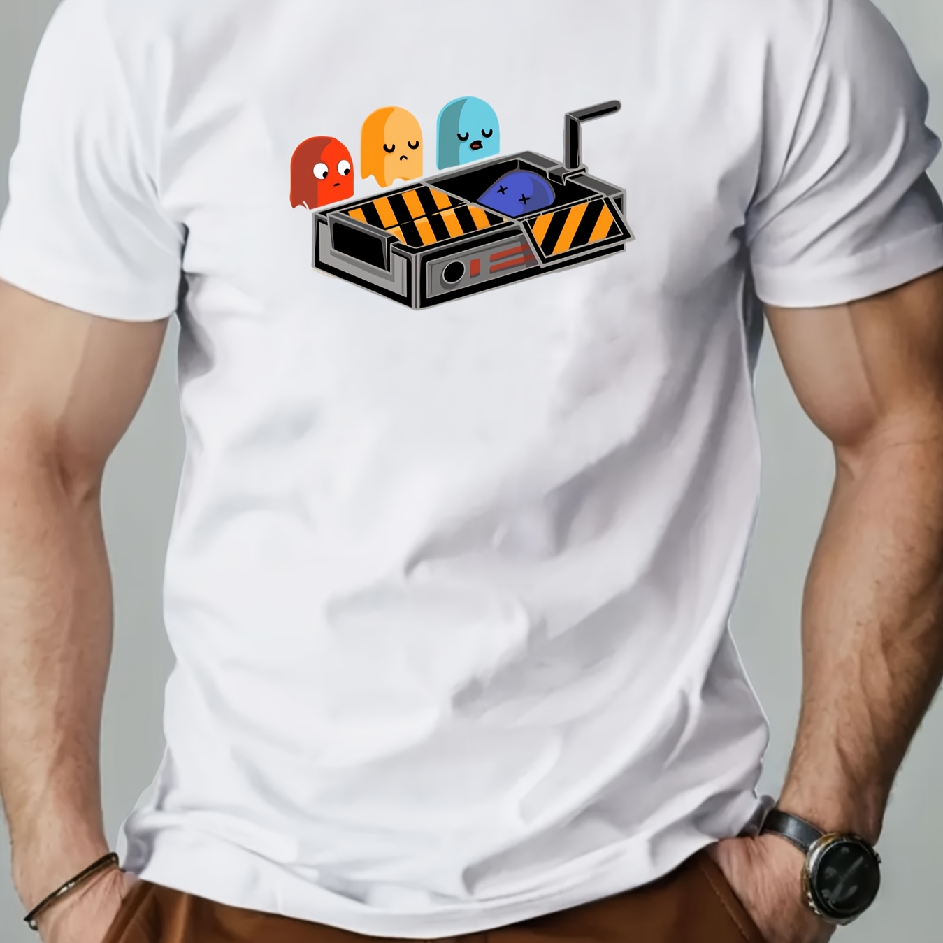 Men's Retro Gamer Graphic T-Shirt