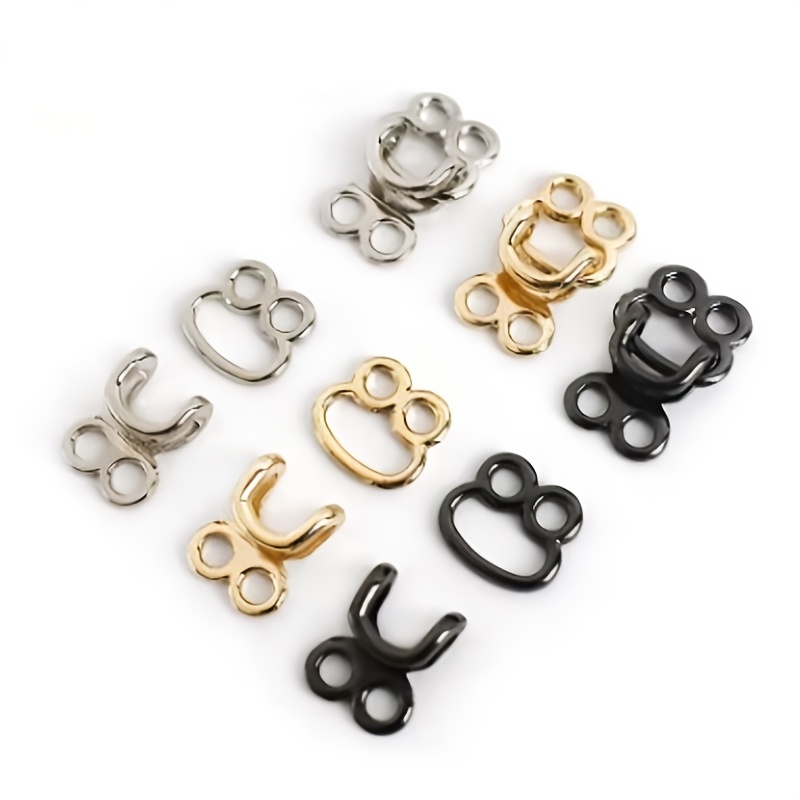 

10 Pieces Of 18mm Clothing Hooks For Adjusting The Decoration Of , Pants, Skirts, And Collars, Diy Sewing Accessories