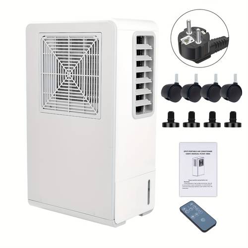 portable air conditioner cooler dehumidifier evaporative air cooler adjustment no installation required 24h timer remote control suitable for basement bedroom office