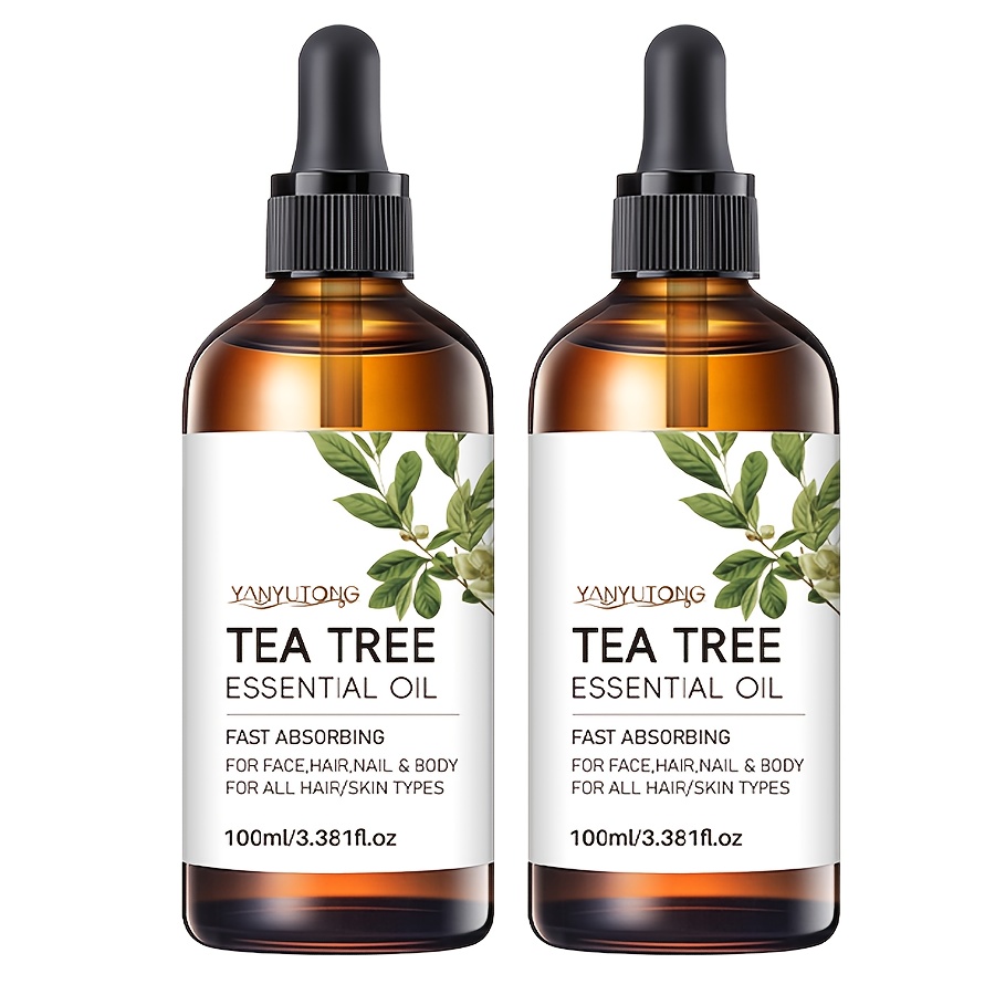 2-pack, 100ml Natural Essential Oil, For Hair Care, Massage, Shower, High-quality Essential Oil, Suitable For Face, Body, Nails, Hair, Eyelashes, Holiday Gift Guide, Ideal Gift