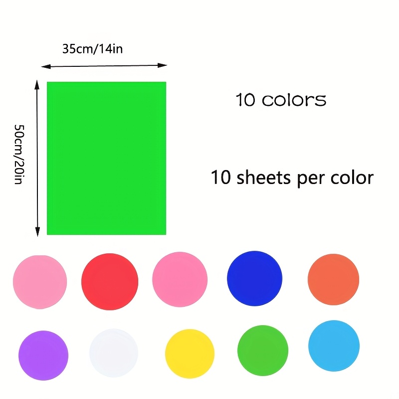 TEMU 50 Sheets Or100 Sheets Multicolor Tissue Paper Bulk 35x50cm Gift Wrapping Tissue Paper 10 Assorted Colored Art Tissue Paper For Craft Floral