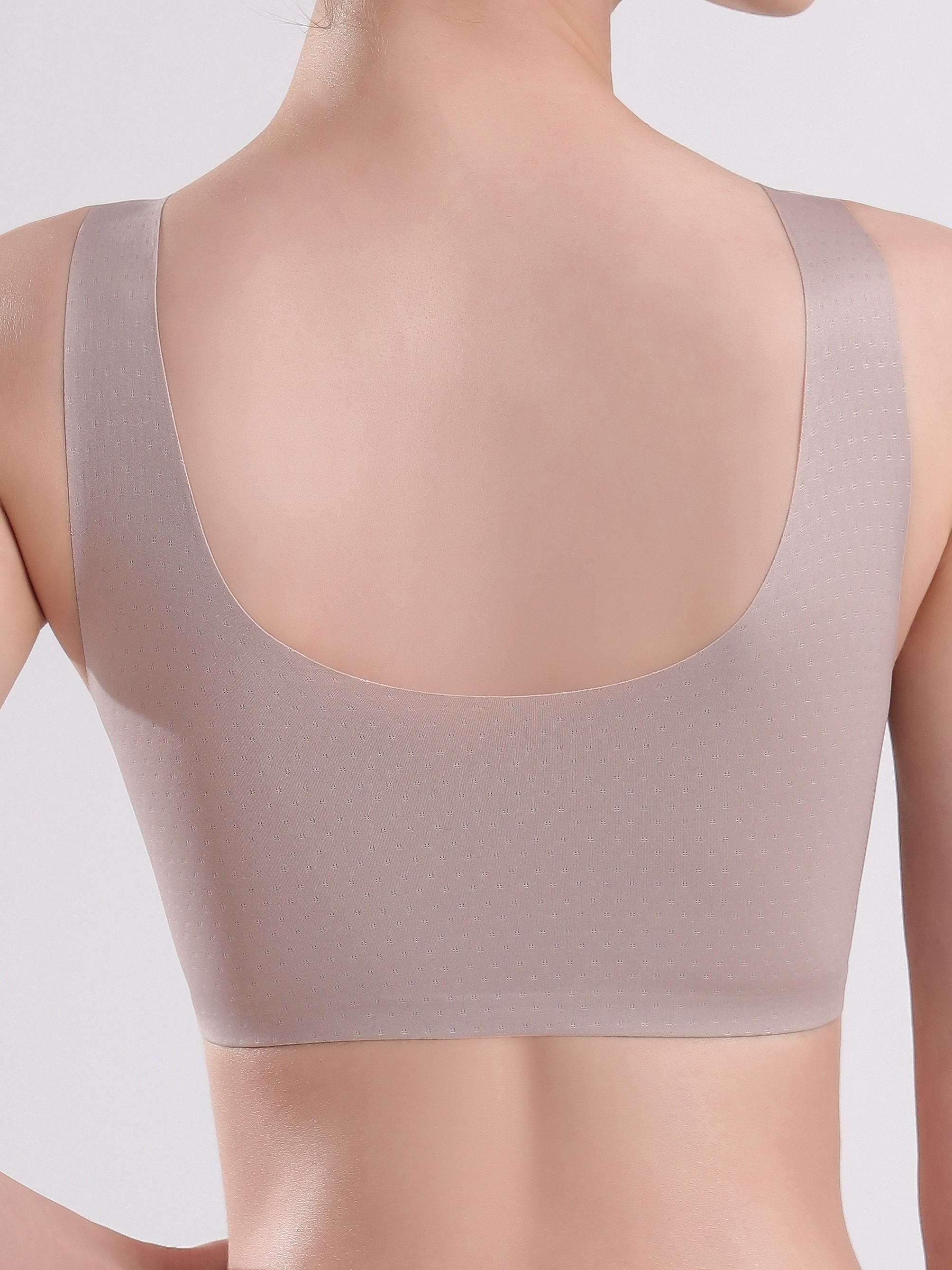 Seamless Front Buckle Support Bra