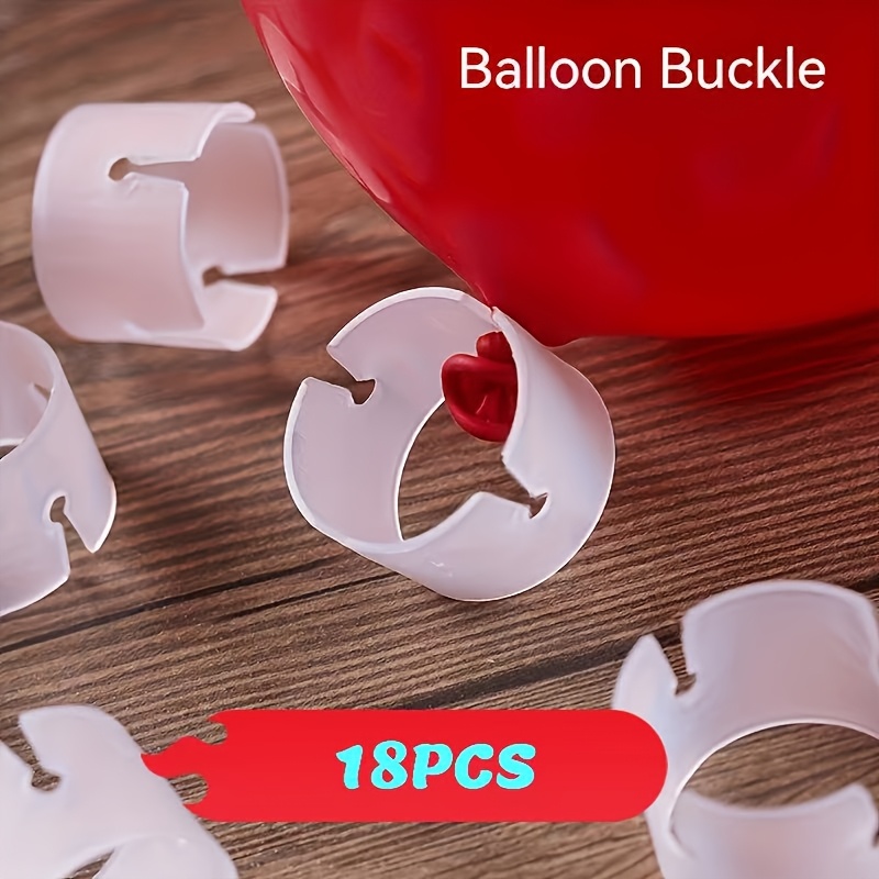 TEMU 18pcs Party Balloon Arch Clips, Suitable For New Year, Spring Festival, Ramadan, Easter, Parties, Weddings, Birthdays, Christmas, Halloween