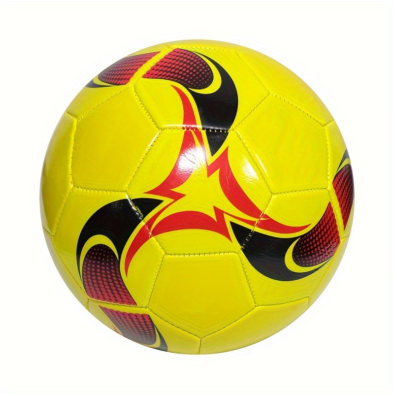 TEMU Durable Size 5 Soccer Ball - Explosion-proof, Thickened For Indoor & Outdoor Training And Competition