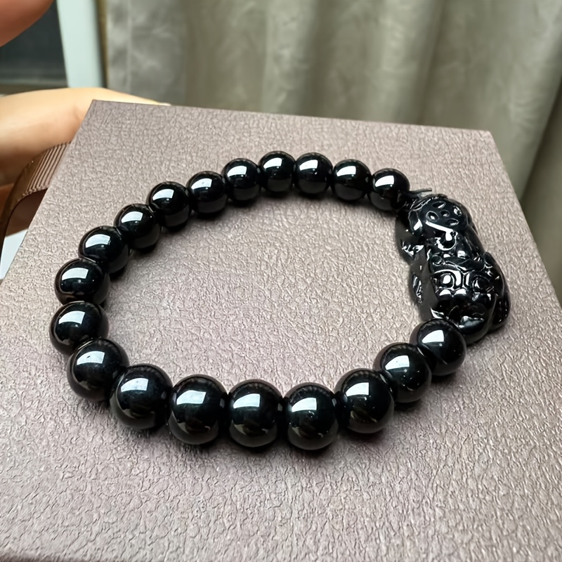 TEMU Bracciale in 1 pz per - Elasticizzato, con pietra di , regalo per abbigliamento casual, Giornata della , regalo di per lui/lei, per tutto l'
