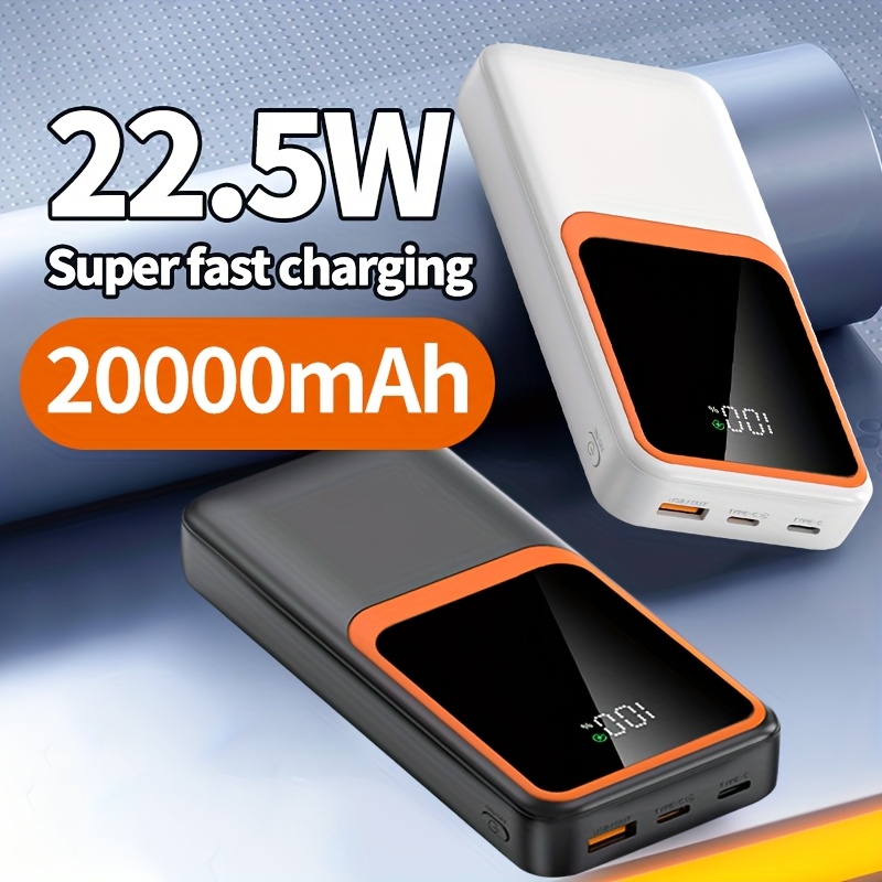 Повербанк XUQG 22,5W быстрая зарядка 20000 mAh