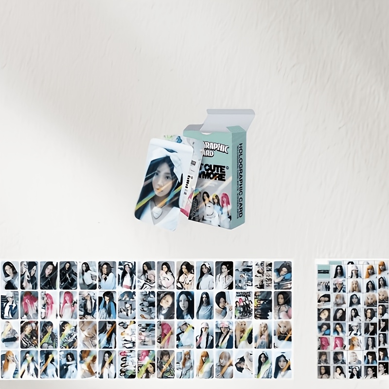 TEMU Scrapbook And Photo Wall Creative Combination | Material Library - 124pcs Single Album Series Stickers And Photo Cards (64pcs Stickers, 60pcs