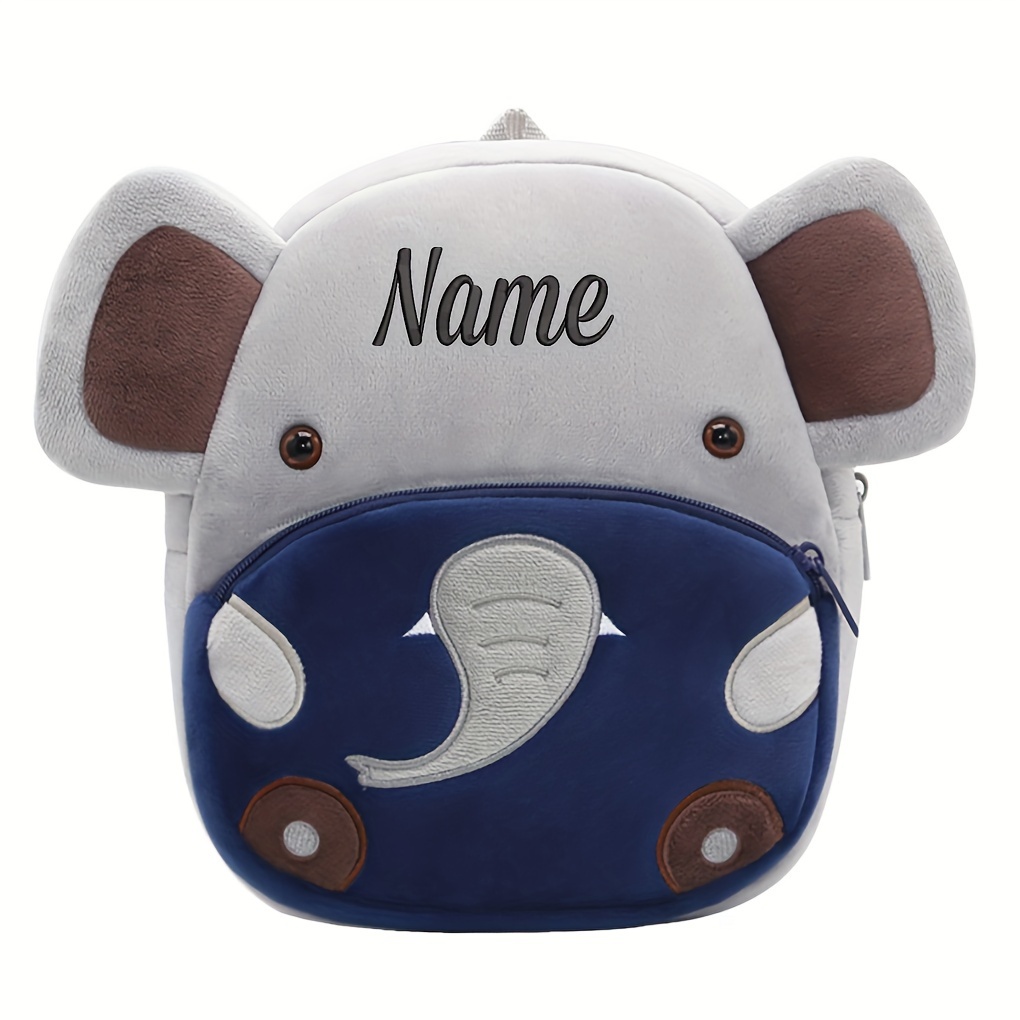 Kids Animal Backpacks Cute Backpack Plush Zoo Series Cartoon Mini Casual Daypack For Girls Boys