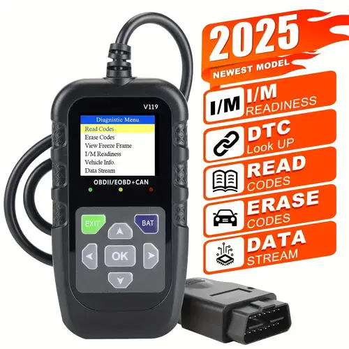MUCAR CS90 OBD2 Scanner Check Engine Fault Diagnostic Tool Code Reader 28 Resets MUCAR CS90 OBD2 Scanner Check Engine Fault Diagnostic Tool Code Reader 28 Resets