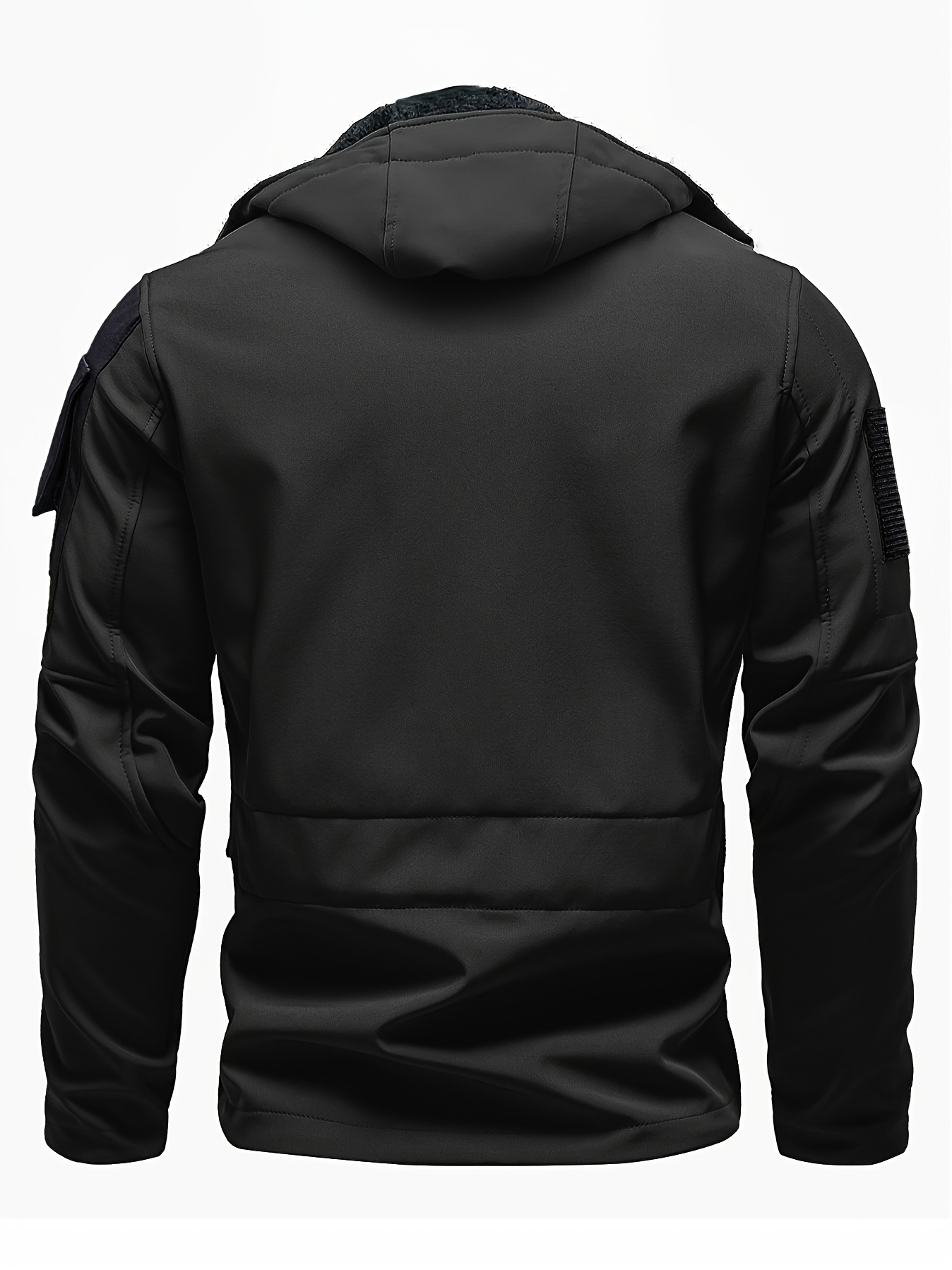 2pcs Men's Thickened Jacket and Pants Set for All-Terrain Hunting