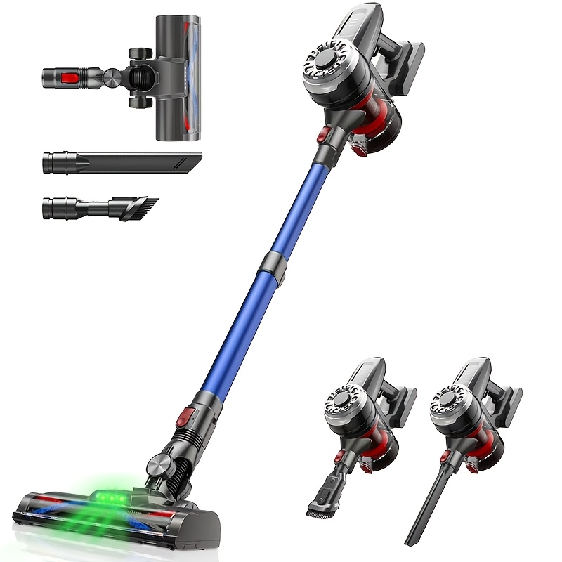 Wireless Vacuum Cleaner 47kp Strong Suction/self-standing Design/anti- /household Vacuum Cleaner/9-in-1 Handheld Vacuum Cleaner/suitable For Hardwood Floors/carpets/pet Hair And Car Interior Cleaning