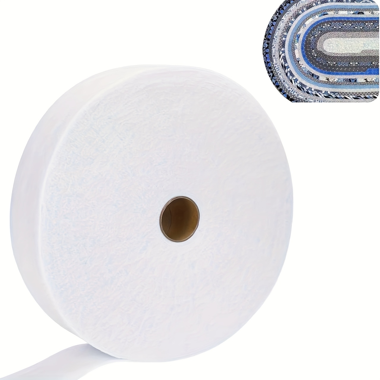 TEMU 1 Roll Jelly Roll Fabrics For Quilting, 2 1/4 Inch Batting Roll, Total 50 Yards Of Jelly Roll Strips For Blankets, Throw Rugs, Jelly Roll Rugs,