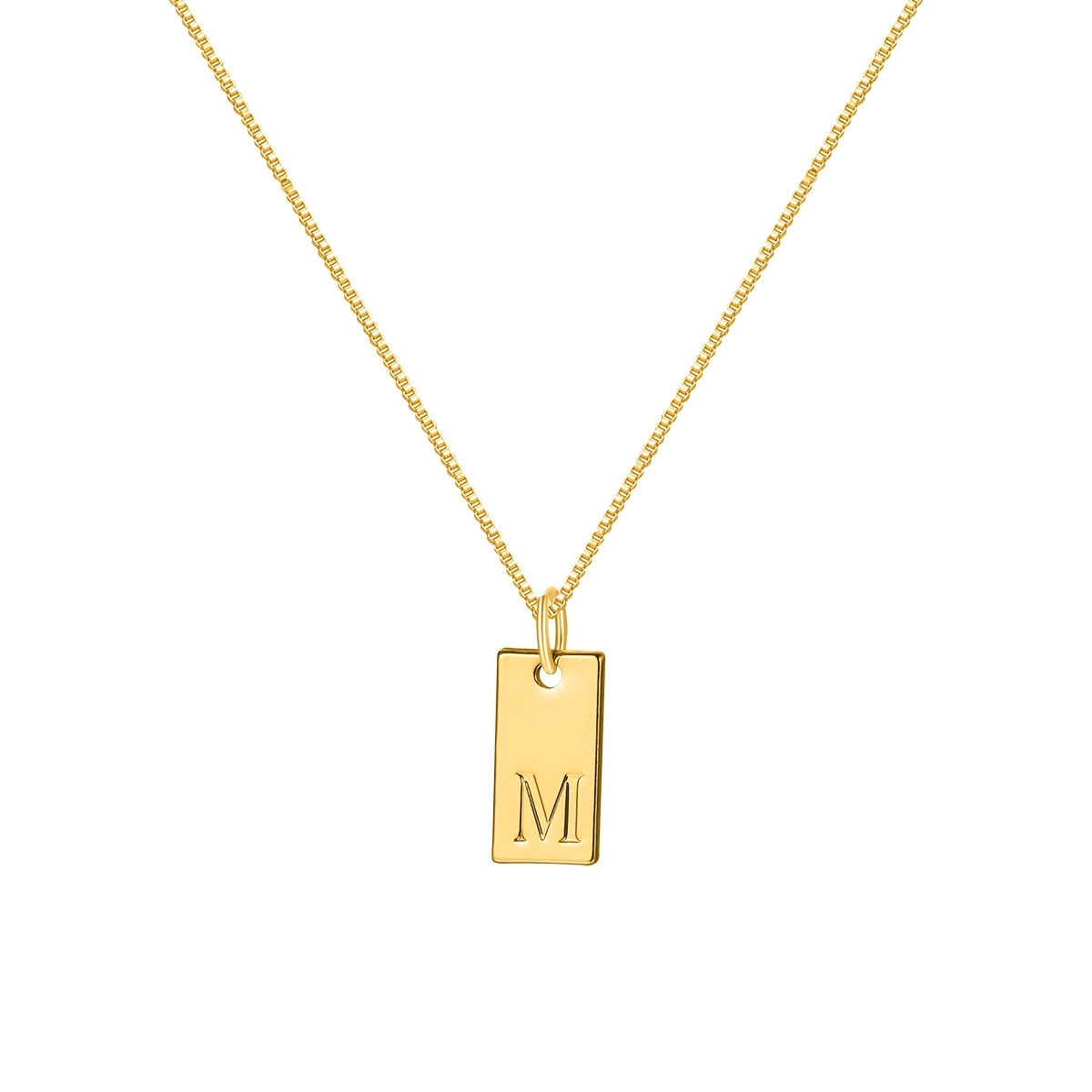 Image of 1pc 26 Letter Minimalist Pendant Necklace, Stainless Steel, Women's Fashion Pendant Necklace, Letter Necklace, Suitable For Daily Wear, Perfect Gift For