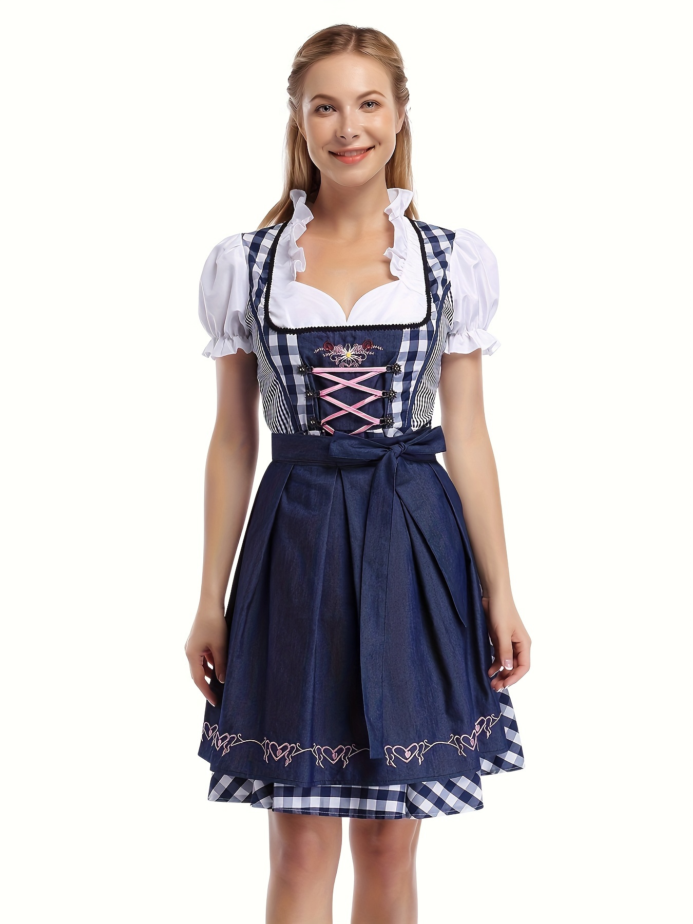 oktoberfest costumes women dirndl dresses traditional german Temu