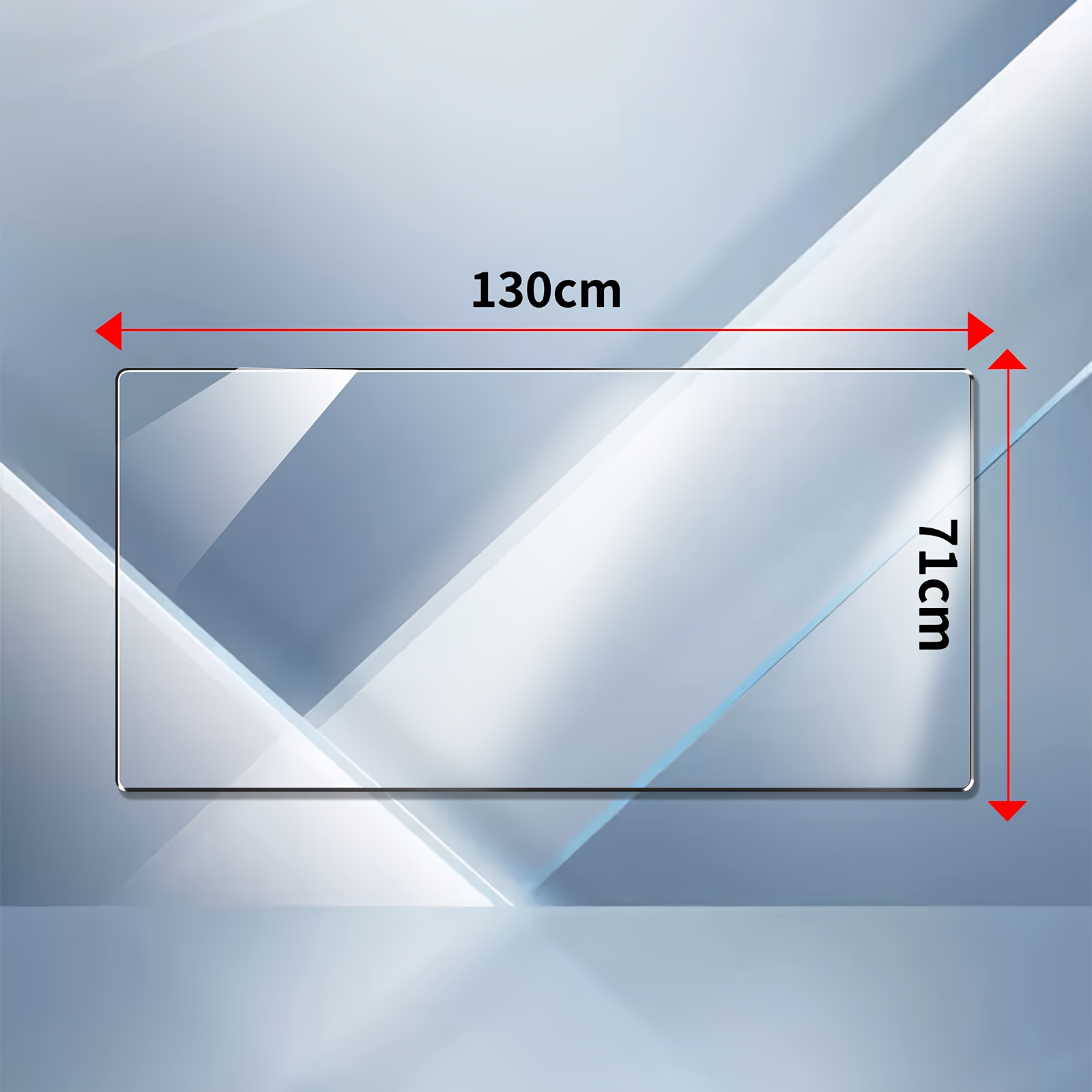 TEMU Lot de 4 protections d'écran en verre trempé , compatibles avec les manettes de drone DJI RC/RC 2 - 9H, surface lisse, facile à installer,